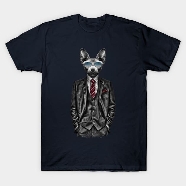 Mr. Cat T-Shirt by nnorbi